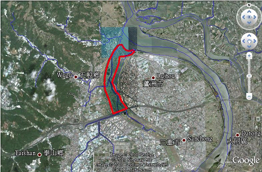 五股濕地範圍圖