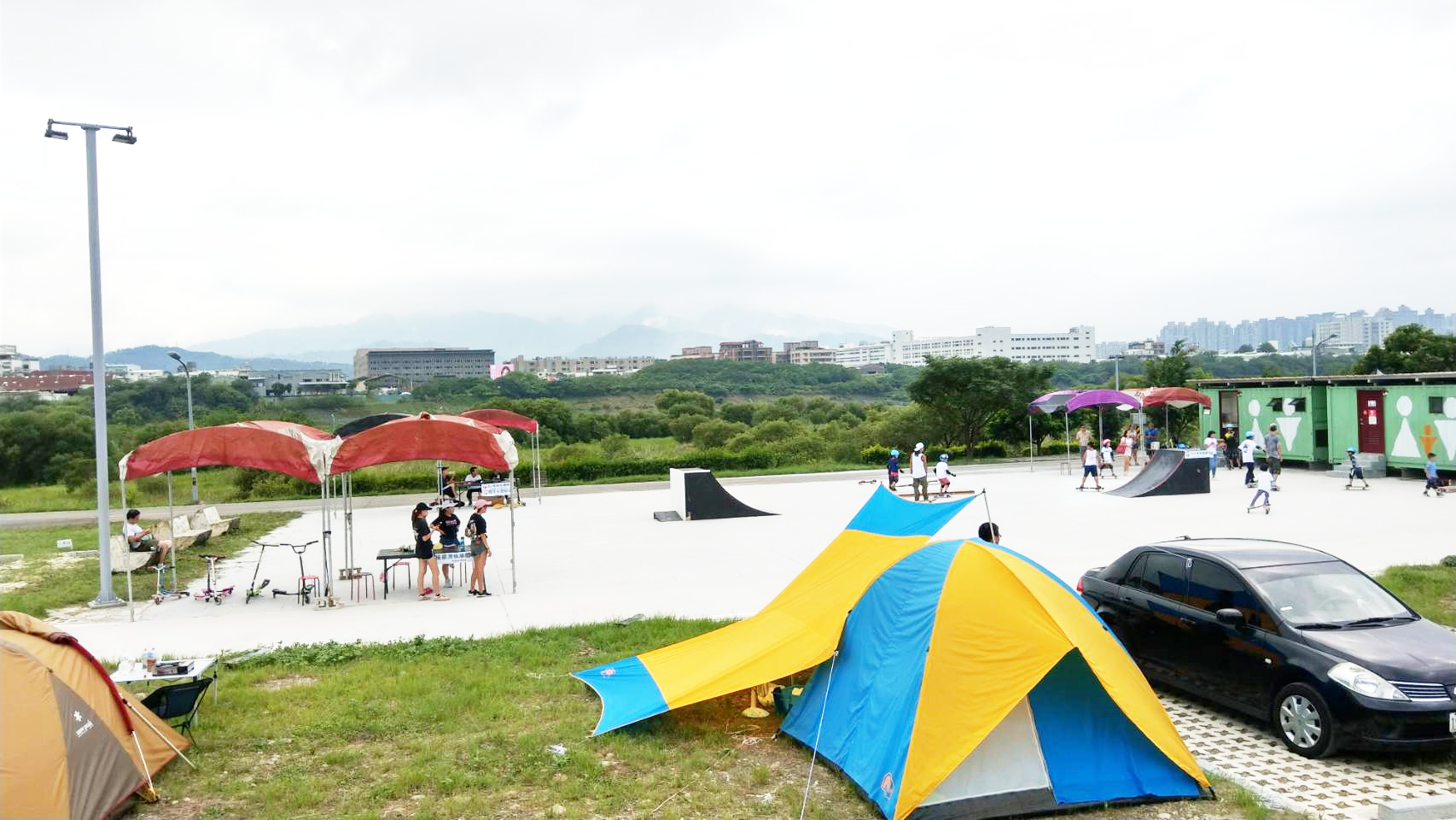樹林河濱公園露營區