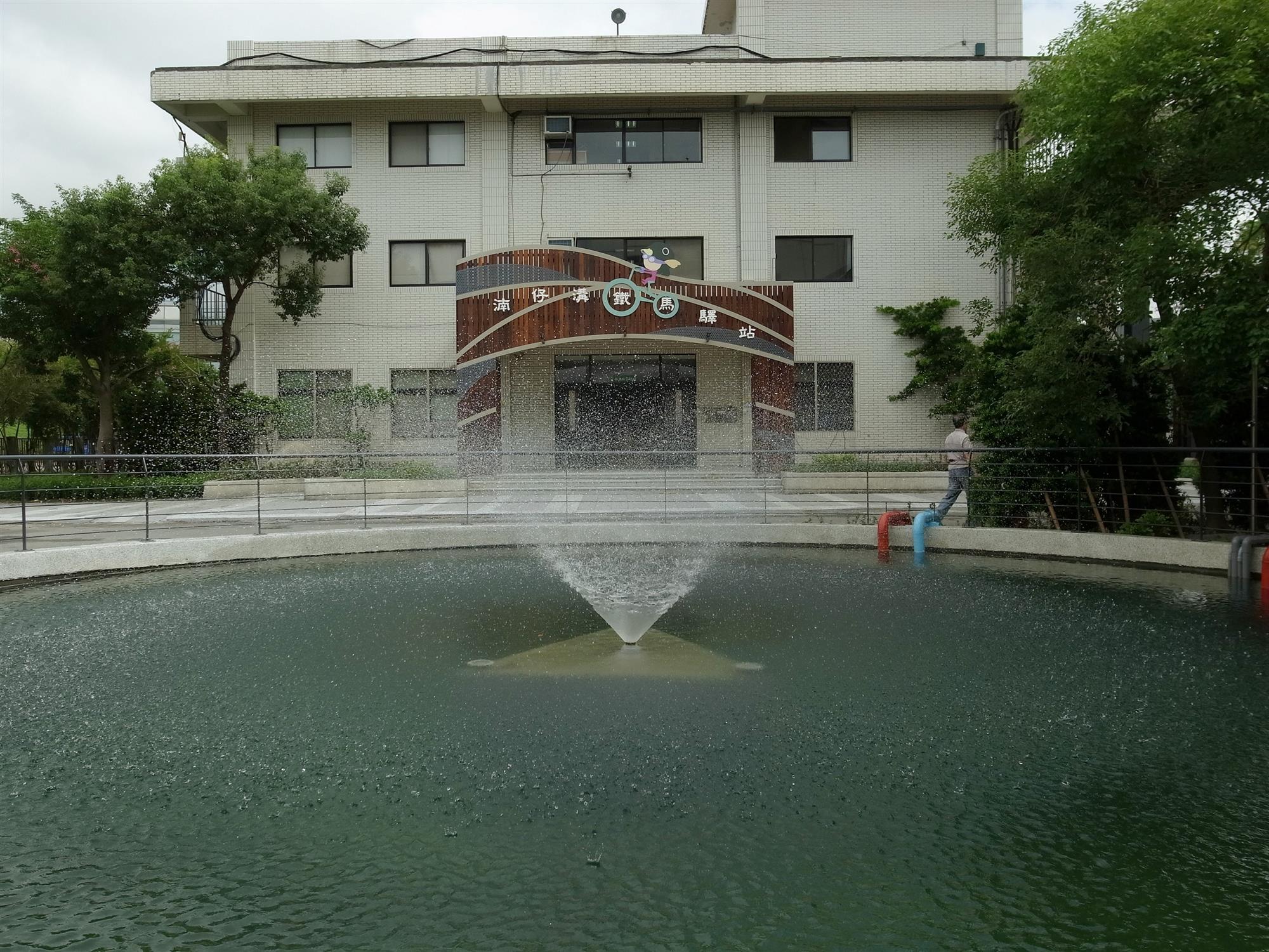 噴水池景觀