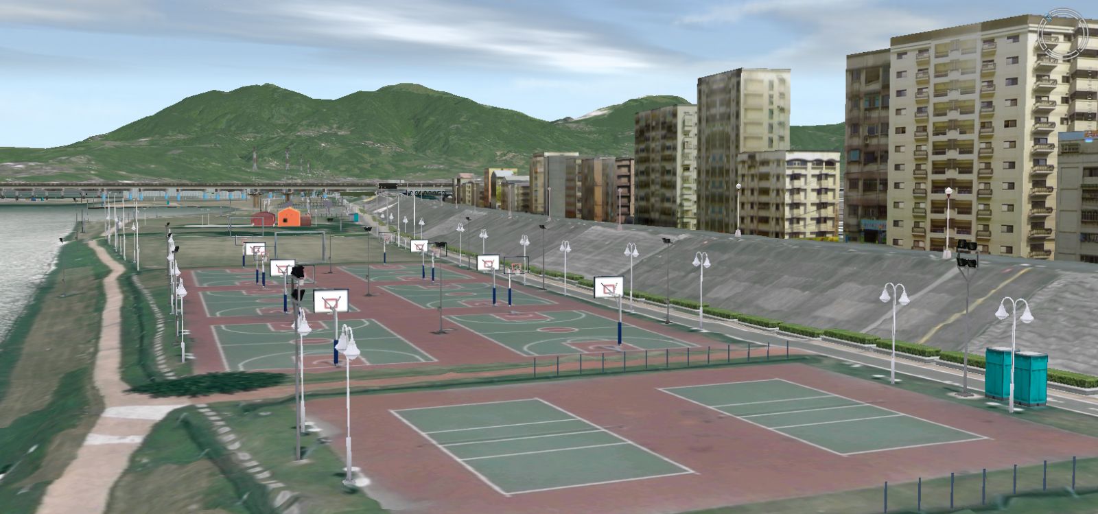 大臺北都會公園3D導覽圖